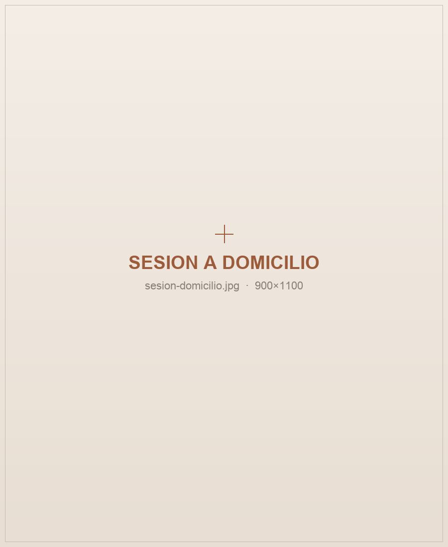 Sesión a domicilio